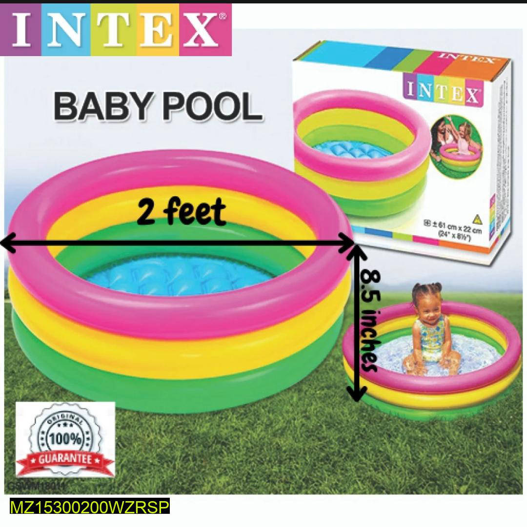 Intex Rainbow Baby Pool 2ft