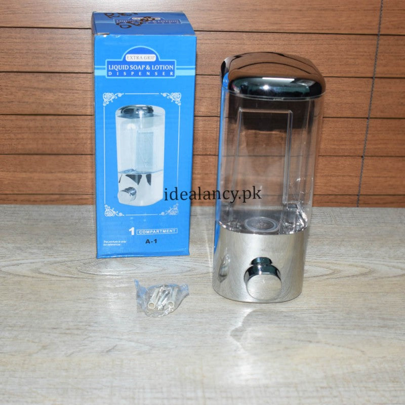 Hand-liquid-soap-dispenser-wall-mounted