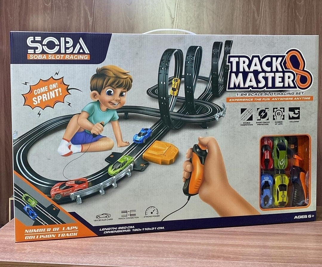 Soba Slot Racing Track Set A64-1B