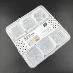 9 Compartment Fridge Organizer Box – Multipurpose Storage Tray