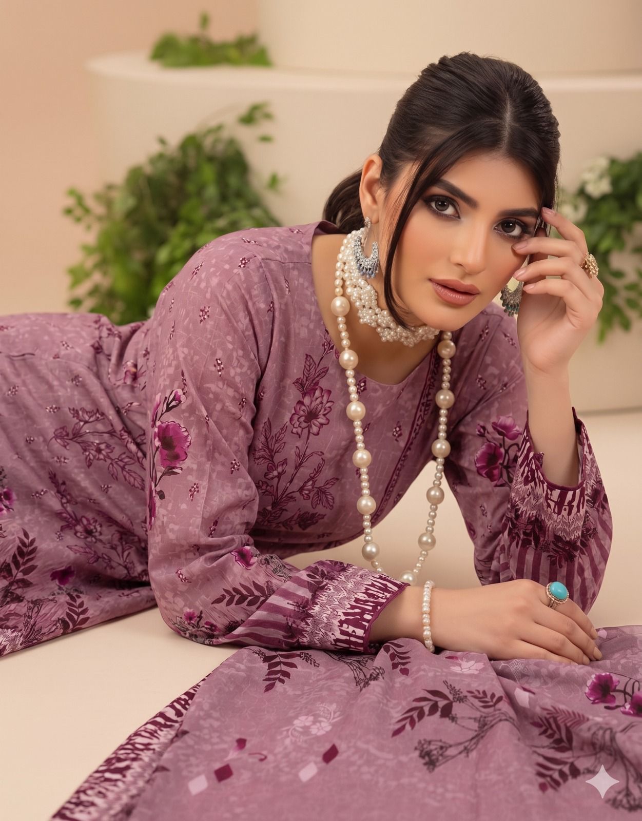 Maria.B Luxury LaMARIA B LUXURY DIGITAL PRINT 90/88 EMBROIDERY VOLUMEwn Collection 2026