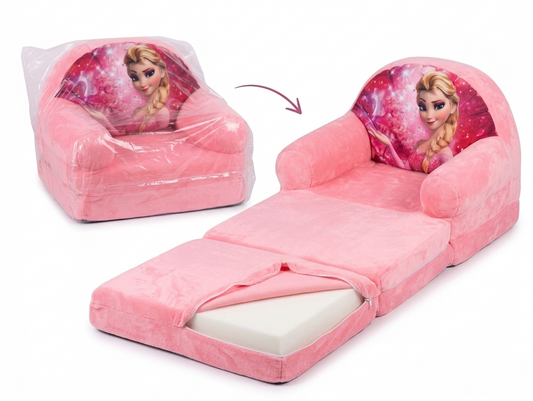 2-in-1 Foldable Kids' Sofa Bed