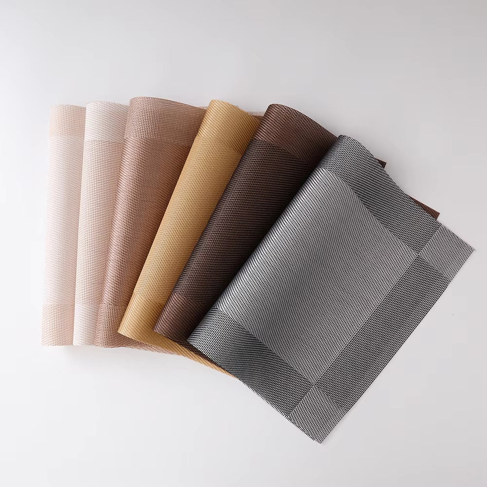 Table Mate Dining Mats – Elegant Multi-Color Set