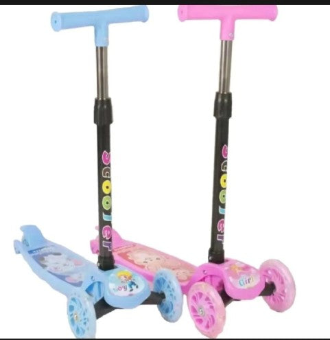 Adjustable 3-Wheel Kick Scooter for Boys & Girls – Stable Design for Kids Learning to Ride