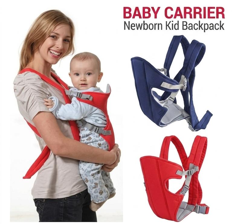 Premium Multifunctional Baby Carrier Wrap - Adjustable Safety Sling Backpack for Infants and Toddlers