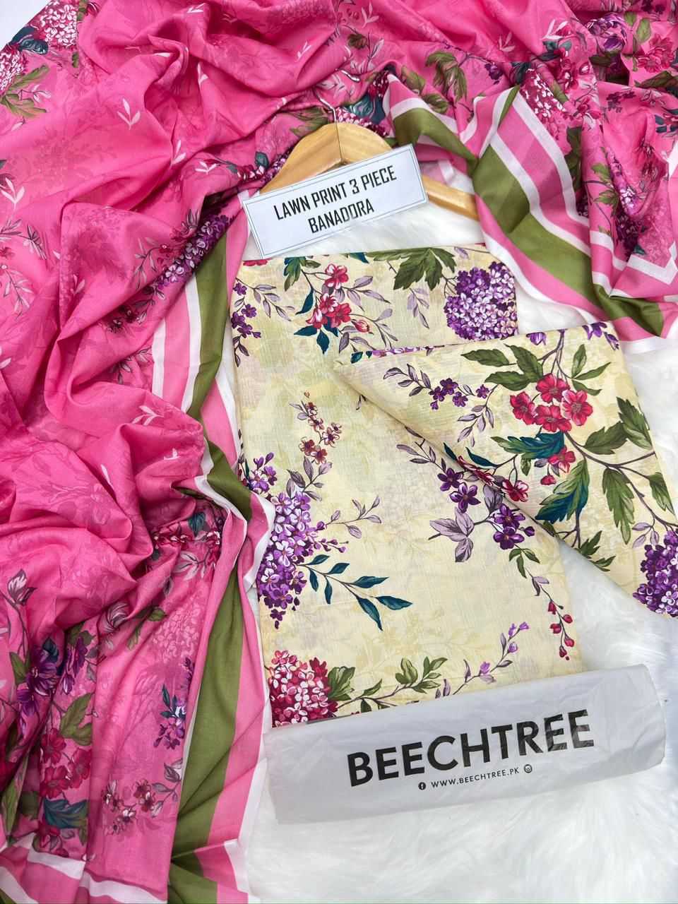 AIRJET BANDORIA LAWN DIGITAL PRINT 3Pc Vol code : 5013