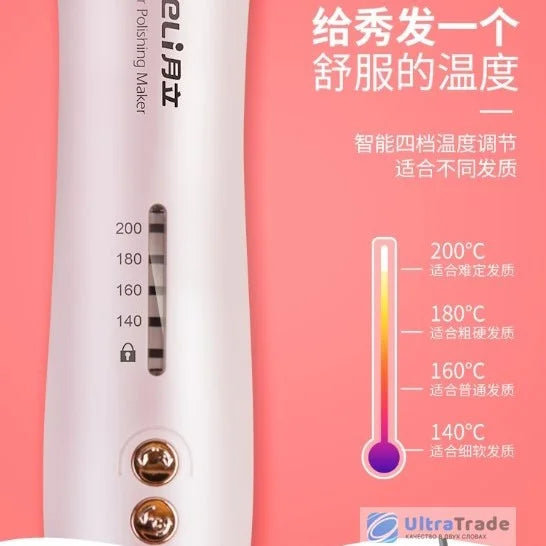 Yueli 2 in 1 Hair Straightener & Curler with Temperature Control Pakistan