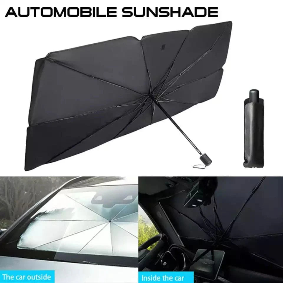 Car Sun Shade Umbrella – Foldable Heat Protection Shield