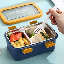 MOYO Stainless Steel Kids Lunch Box – Healthy School Meal Container