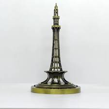 HMT creative metal crafts alloy pakistan tower minar-e-pakistan model for home office decoration