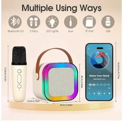 KICKSTORM K12 Mini Karaoke Toy Speaker with Wireless ...