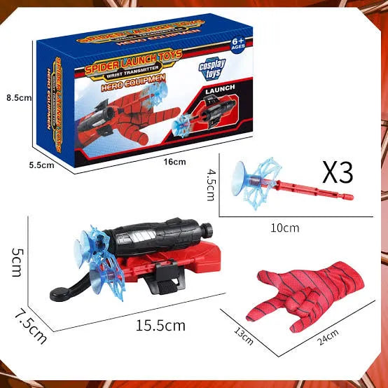 Spiderman Web Dart Shooter With Darts Launcher - Avengers ...
