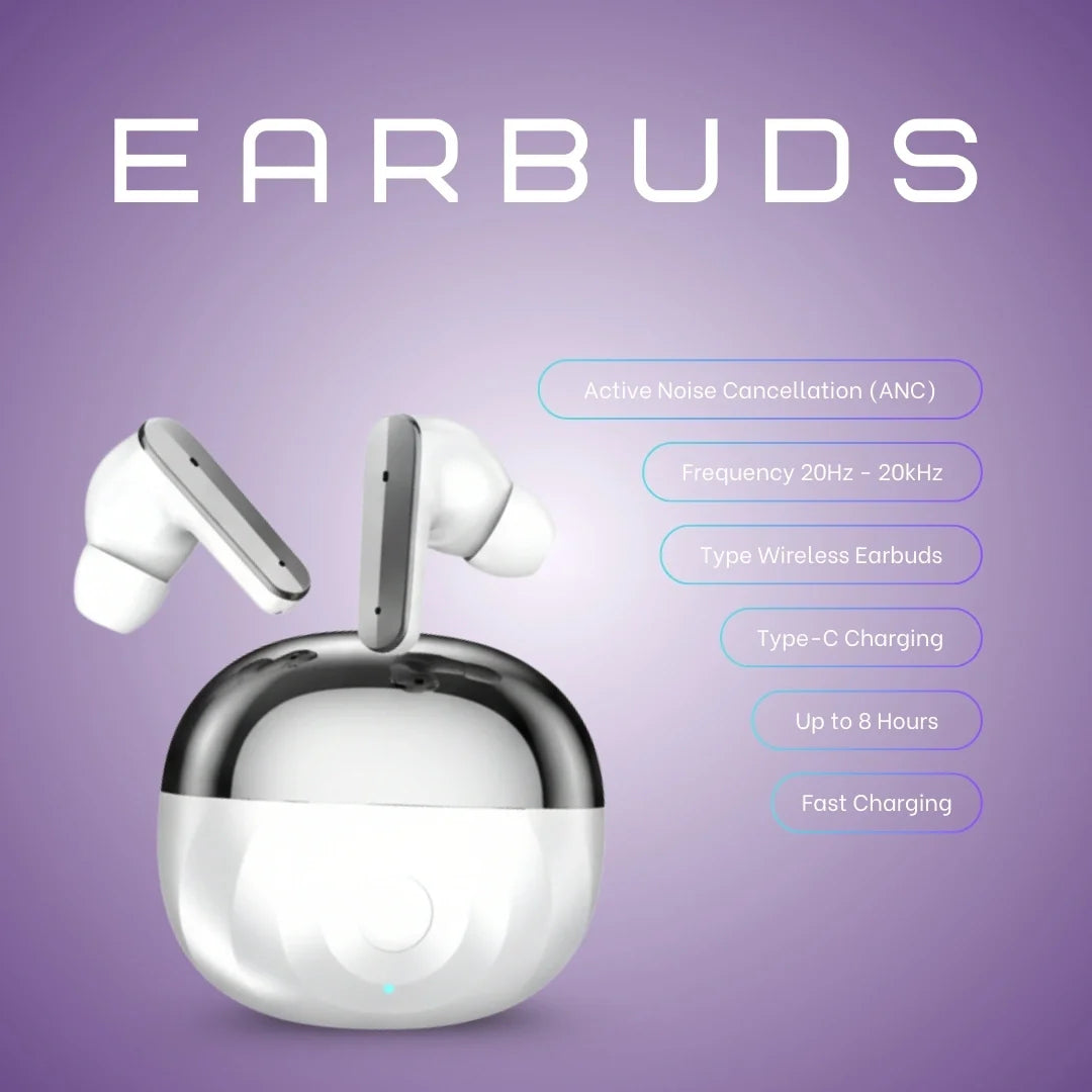 TLTM-TW09 Airbuds wireless earphones , high bass , high soung & high quilty , Good Battery Timing Built in Mic 10m Transmission Bluetooth