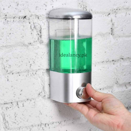 Hand-liquid-soap-dispenser-wall-mounted