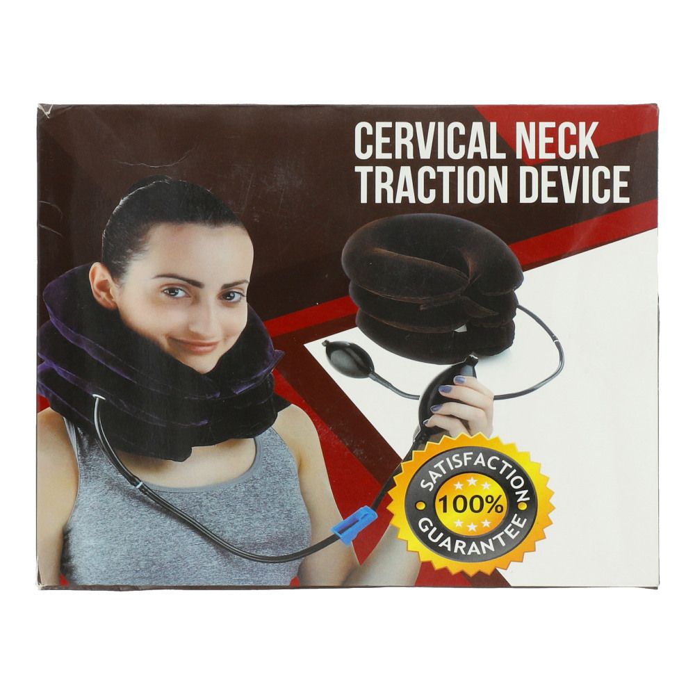 Cervical Neck Traction Device – Adjustable Inflatable Neck Stretcher for Pain Relief & Posture Correction