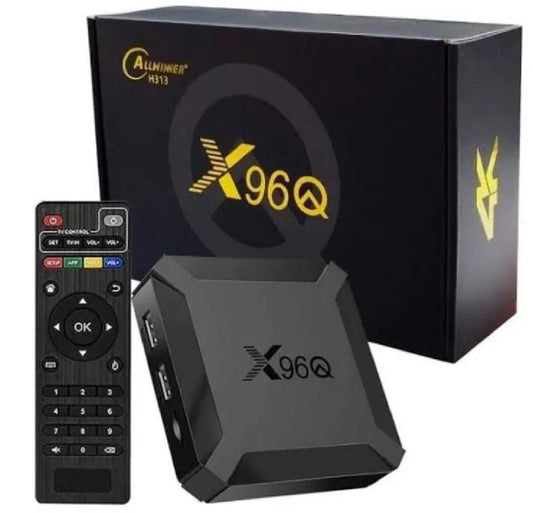Smart Box X96Q Mini Quad Core 2g+16g 4K 60FPS ANDROID 10V
