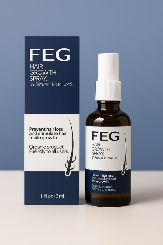 FEG Hair Growth Spray | Anti Hair Loss Treatment For Men & Women | Natural Herbal Formula