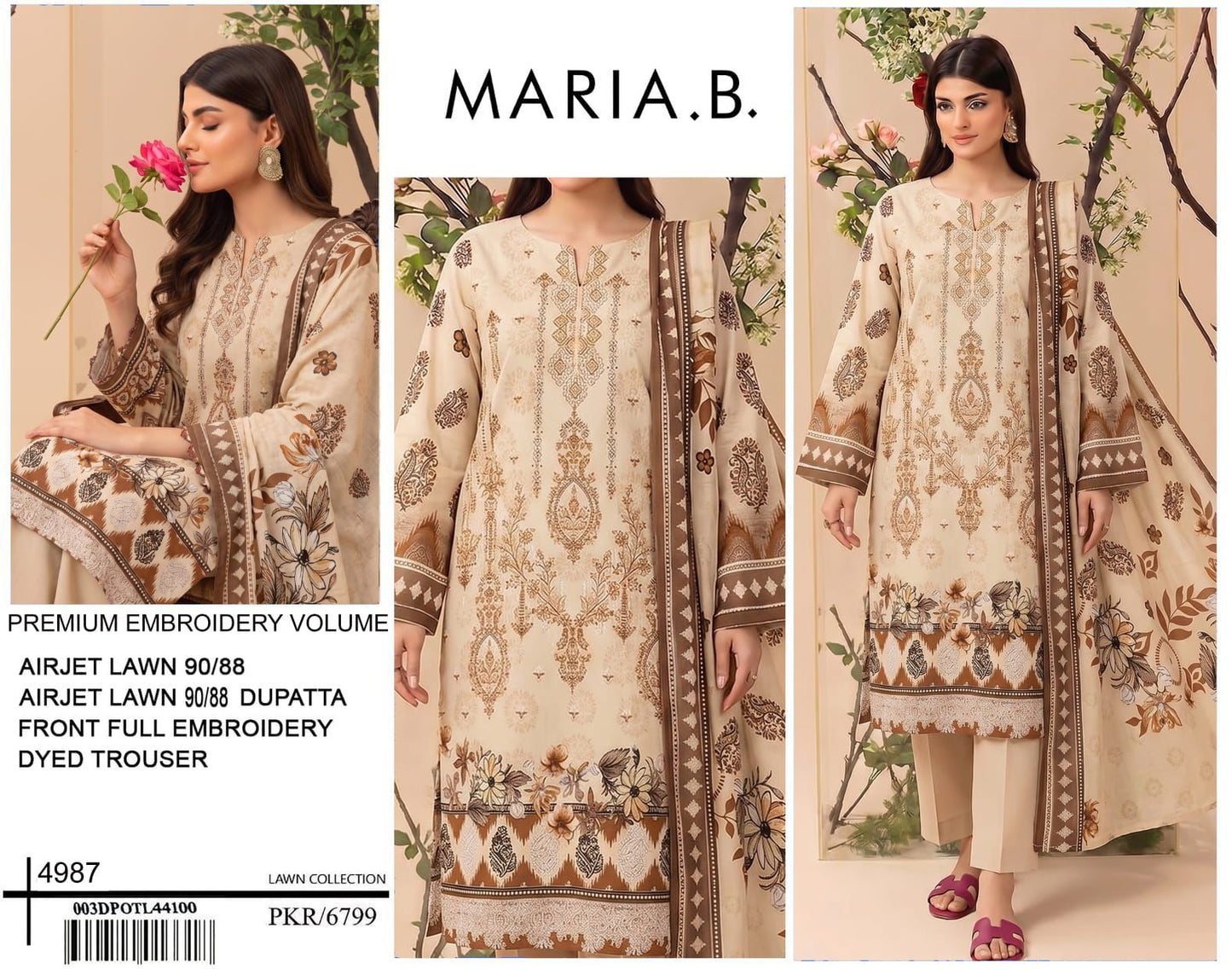 Maria.B Luxury Lawn Collection 2026