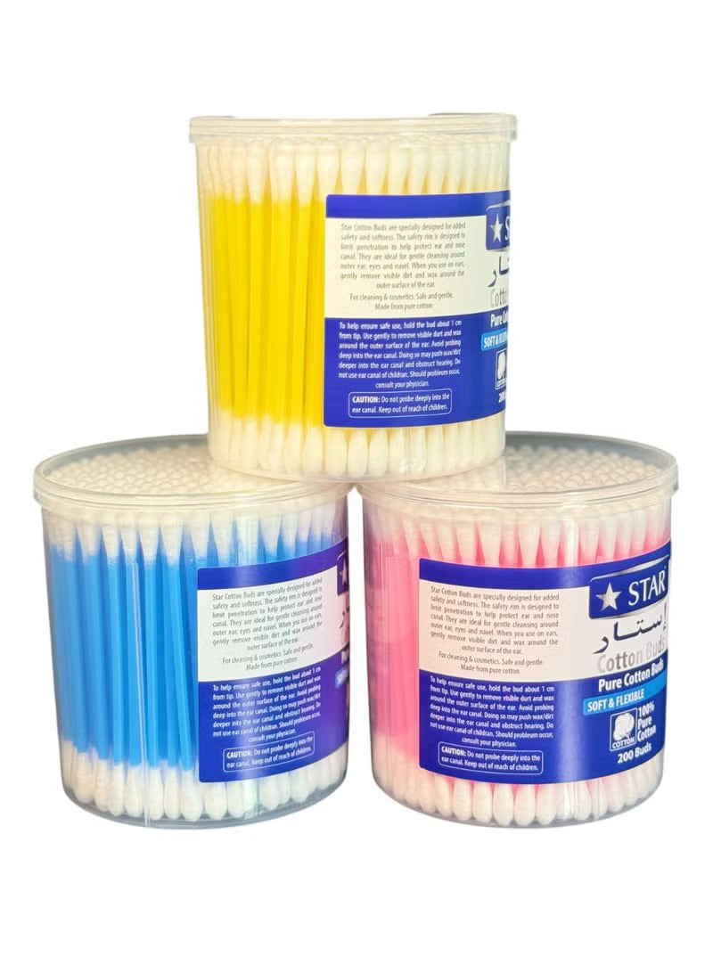 Cotton Buds 500 Sticks Bulk Pack for Daily Hygiene and Makeup