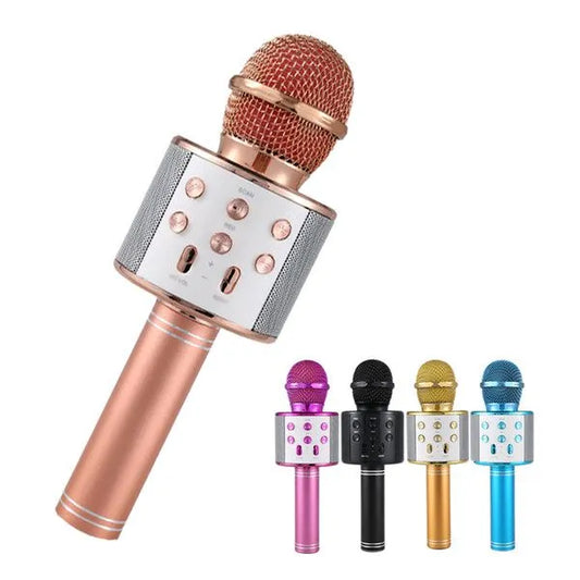 Handheld WS-858 Wireless 3-in-1 Bluetooth Portable Karaoke ...