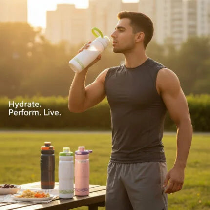 550ml Stainless Steel Water Bottle for Gym & Sports Hydration