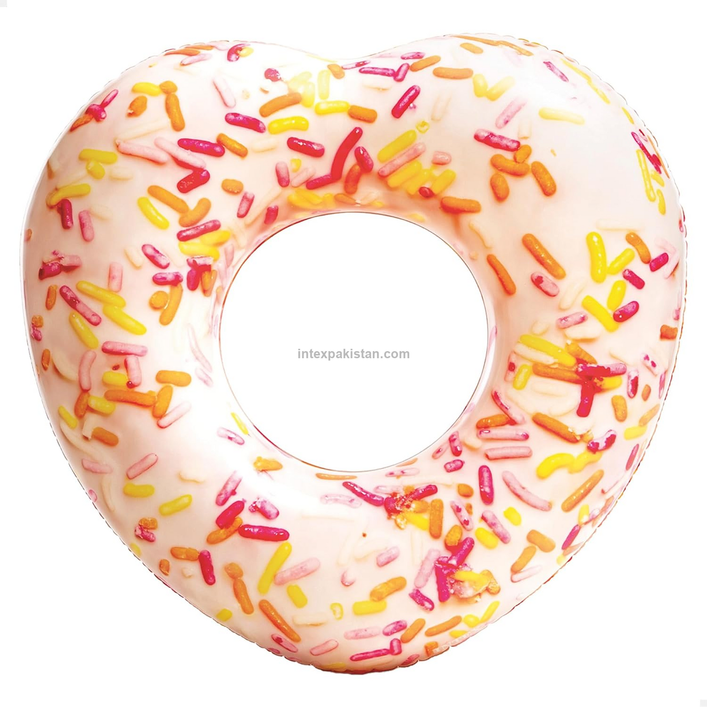INTEX 56253 Sprinkle Donut Heart Inflatable Tube –