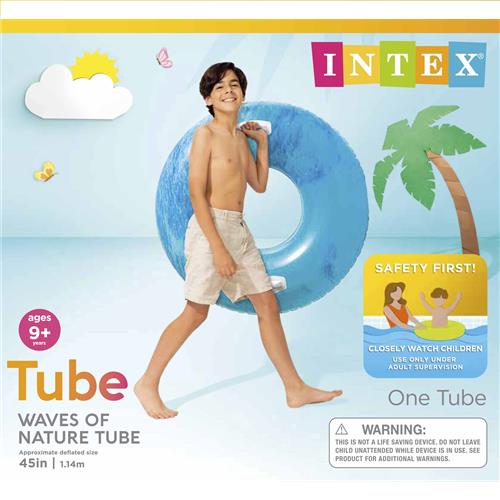 45" Intex Waves Of Nature Swim Tube 3