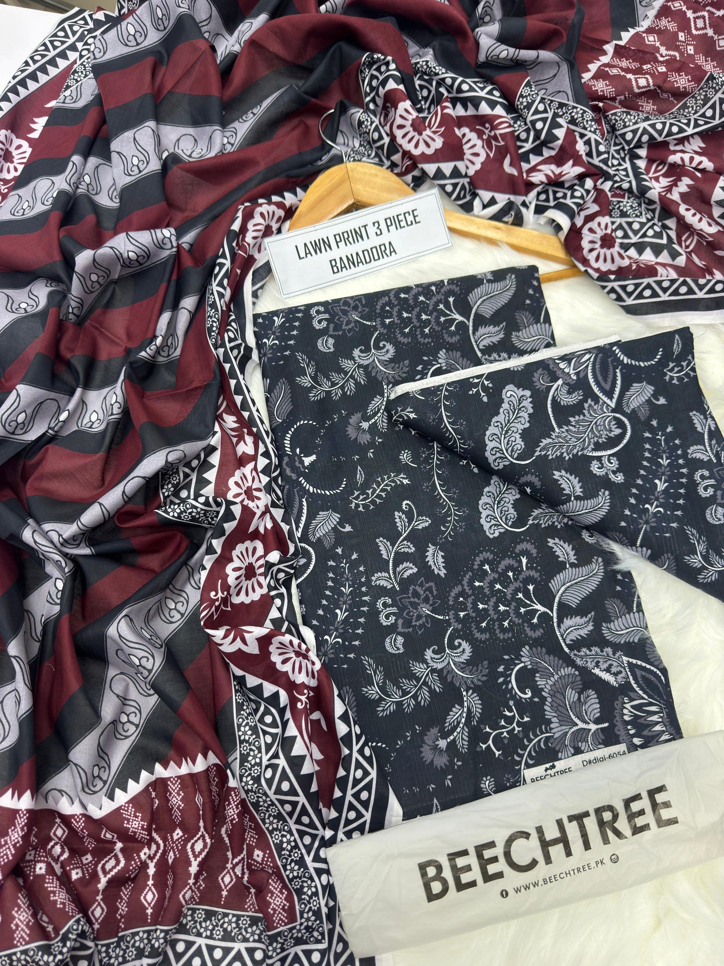 AIRJET BANDORIA LAWN DIGITAL PRINT  3Pc Vol code : 5013
