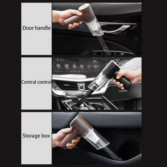 Powerful Compact 3-in-1 Car Vacuum Cleaner: Handheld, Portable, and Wet/Dry for Deep Interior Cleaning