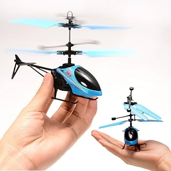 2 in 1 Hand Sensor Rc Flying Helicopter Up / Down Remote ...