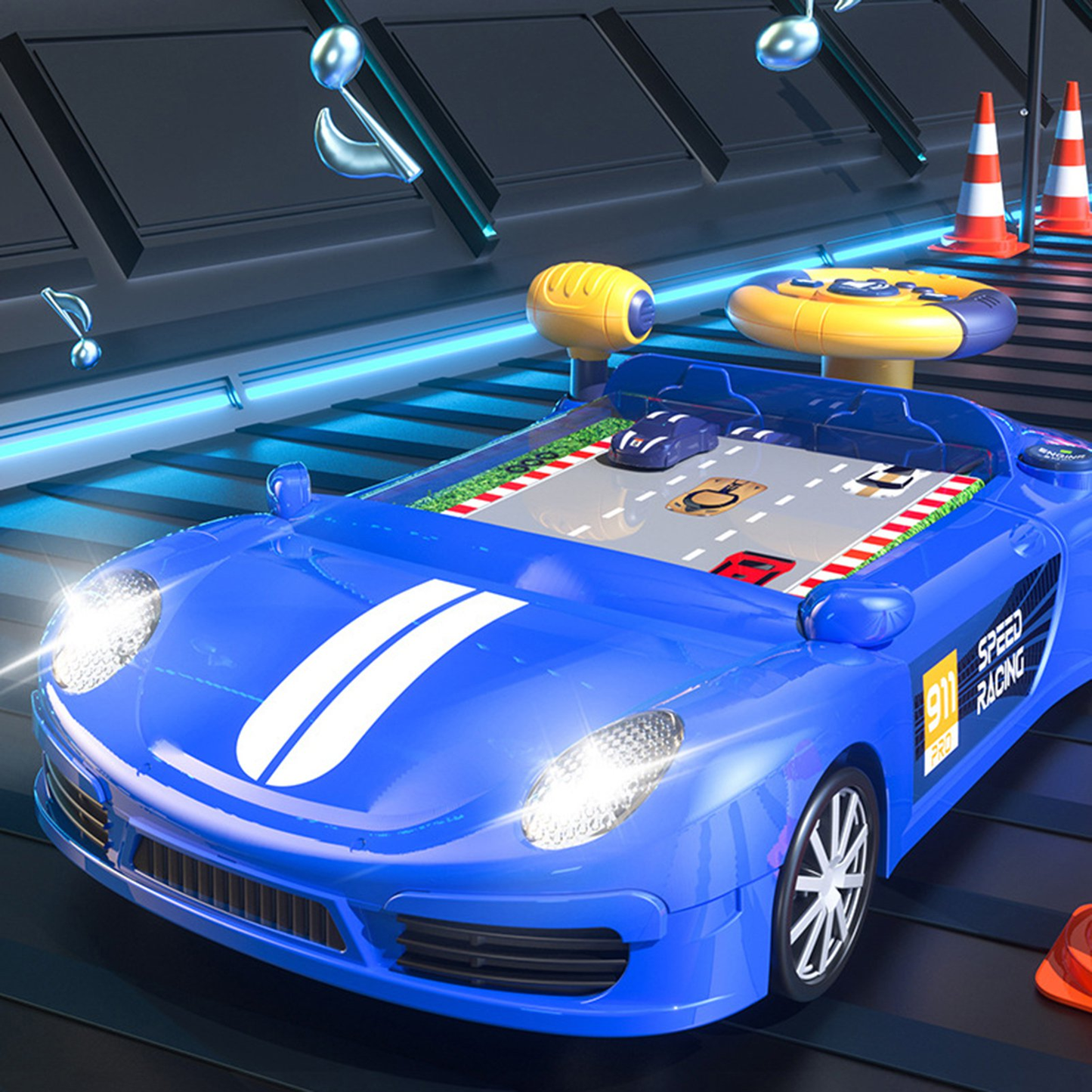 Electric Car Race Game For Kids Racing Through Adventure ...
