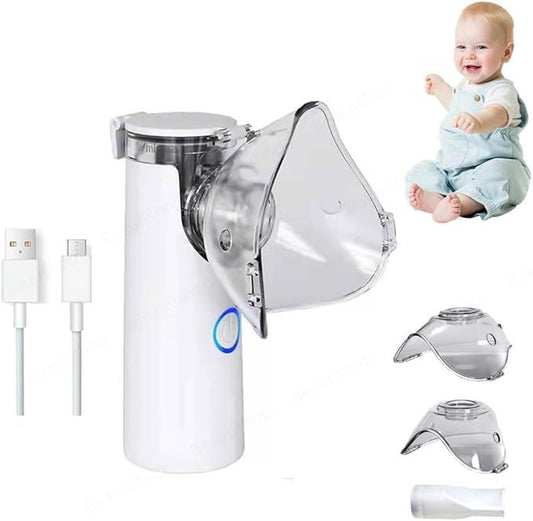 LifeCare Portable Mesh Nebulizer – Dual Power Ultrasonic ...