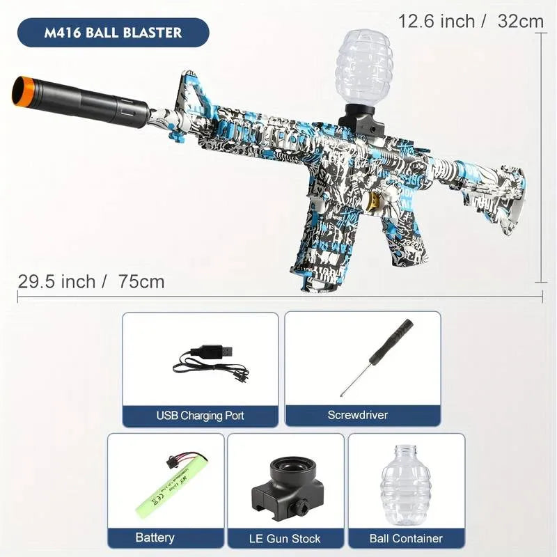 Electric M416 Gel Blaster Gun