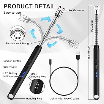 TitanBeam Rechargeable Type-C Arc Lighter