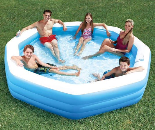 100X100X22 Octagonal Family Pool 2