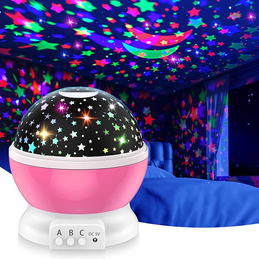 Deluxe Galaxy Star Projector Night Light - 3-in-1 Nebula, Star & Ocean Wave Projector with Remote - The Ultimate Home Planetarium for Bedrooms and Parties