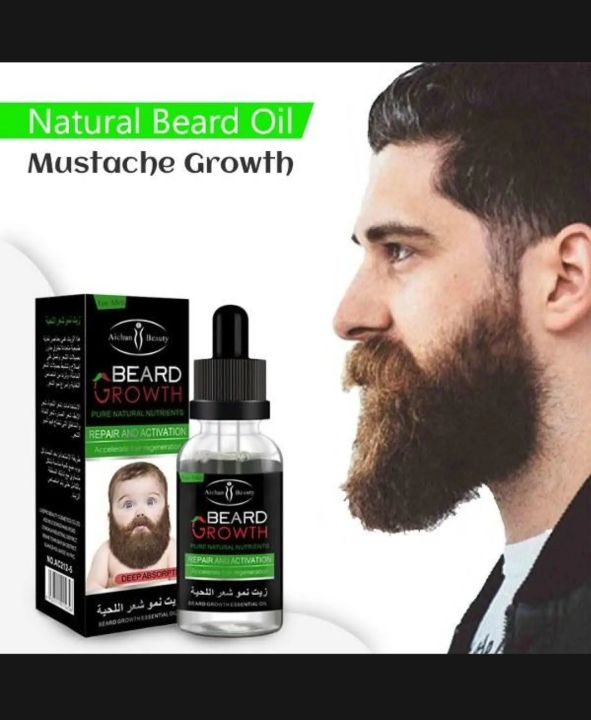 17 Active View In This Item Aichun Beauty Beard Growth Oil – Pure Nutrients For Thicker, Stronger Facial Hair