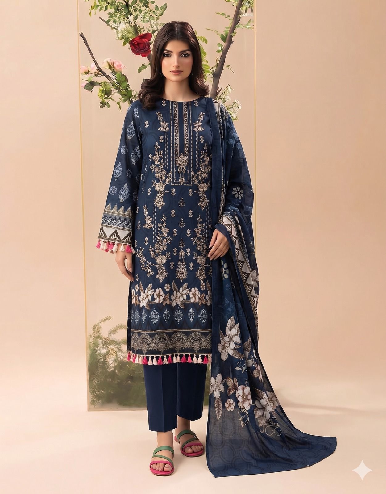 MARIA B LUXURY DIGITAL PRINT 90/88  EMBROIDERY VOLUME 2026