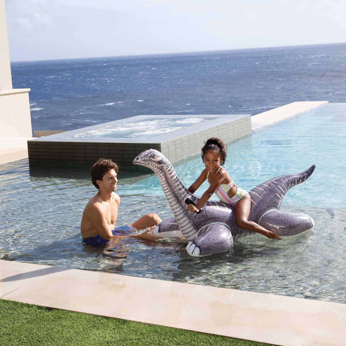 Intex Brontosaurus Ride-On – 1.78m x 94cm |