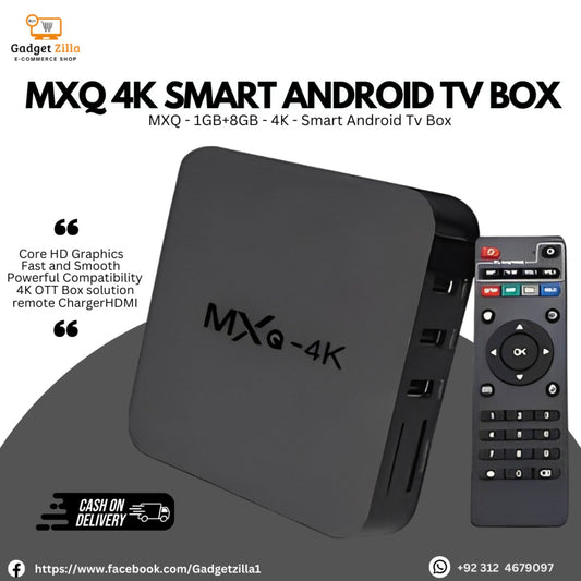 SMART BOX MXQ 4K QUAD CORE 1G+8G