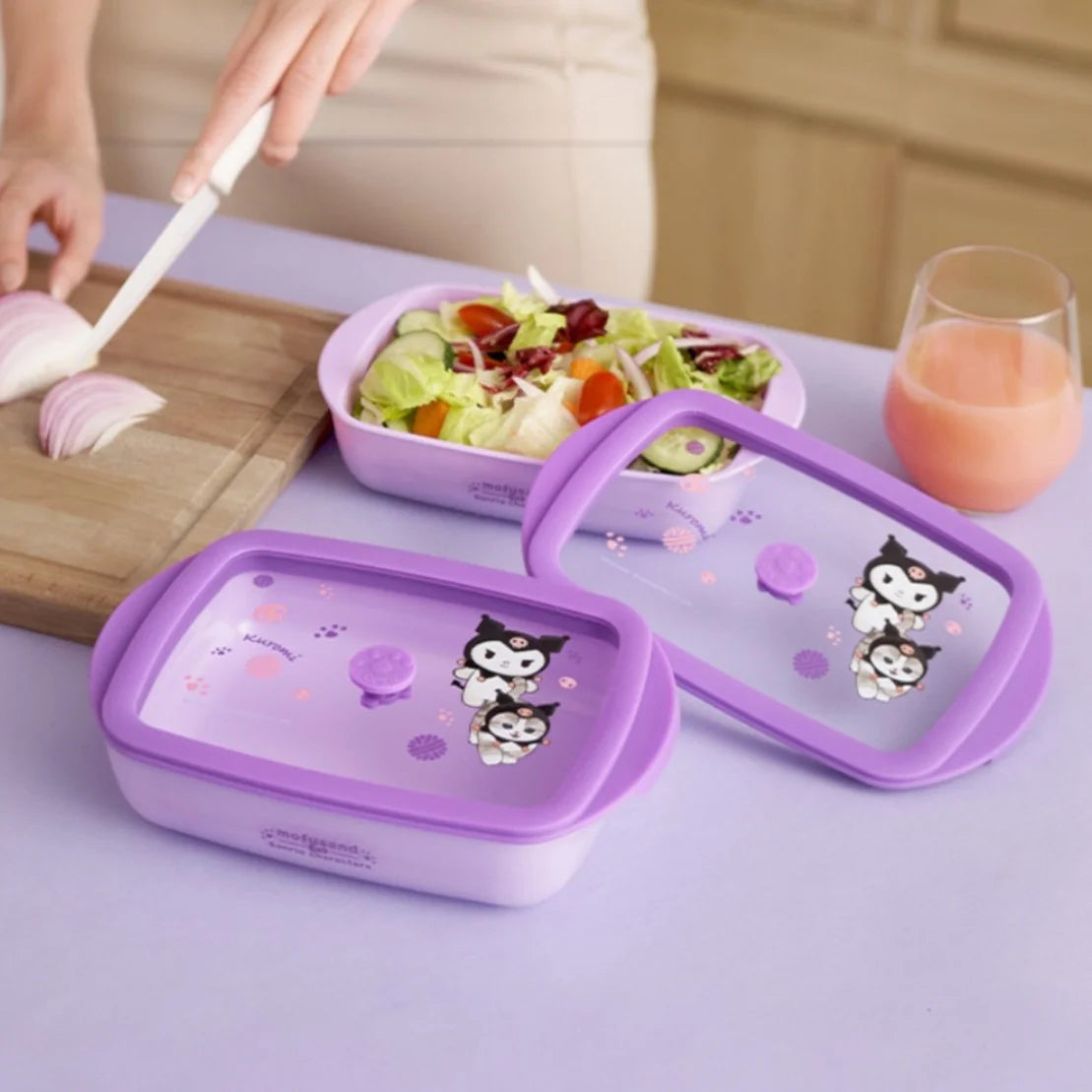 Microwave Safe Glass Lunch Box 800ml – Heat Resistant Meal Prep Container