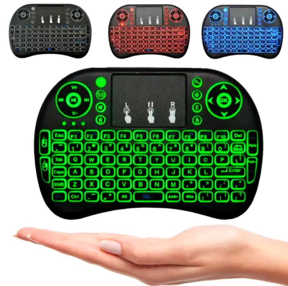 SPEEDX RF 500 MINI TOUCH PAD WIRELESS WITH BACKLIGHT KEYBOARD MOUSE