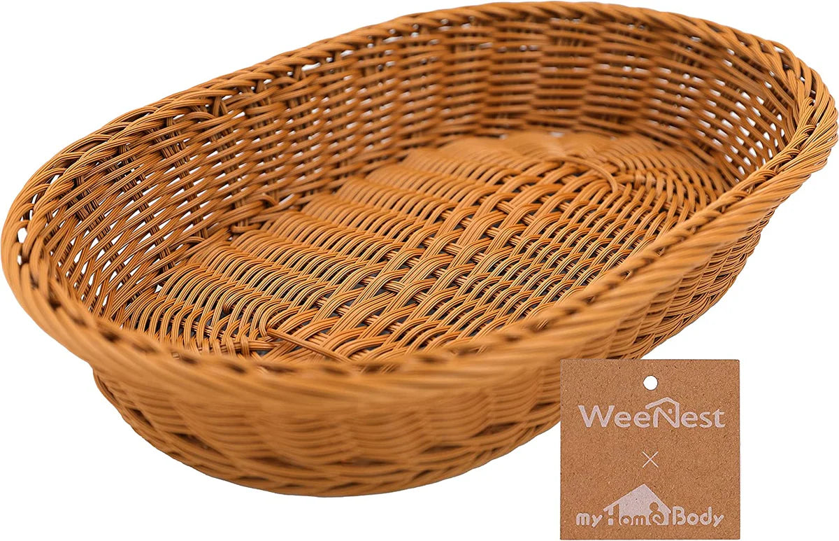 Rattan Basket 3Pc Set