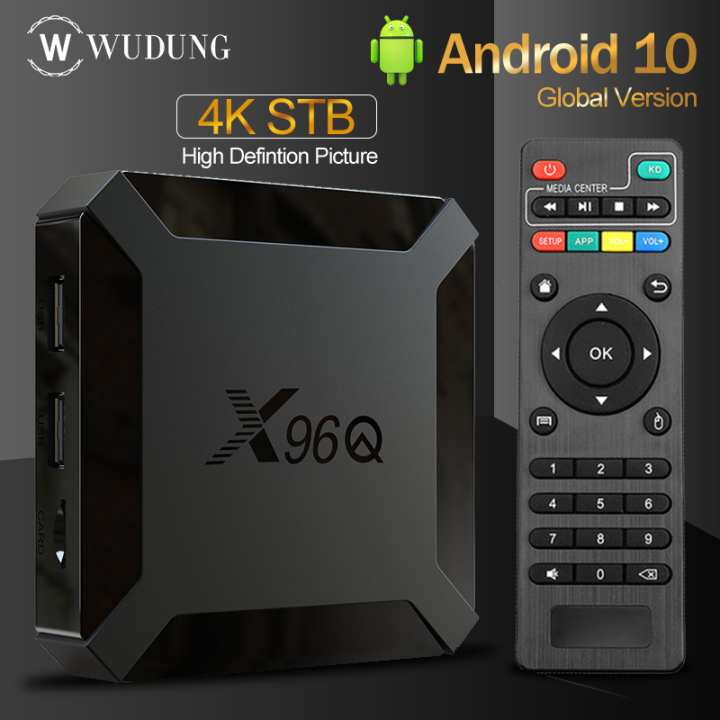 Smart Box X96Q Mini Quad Core 2g+16g 4K 60FPS ANDROID 10V