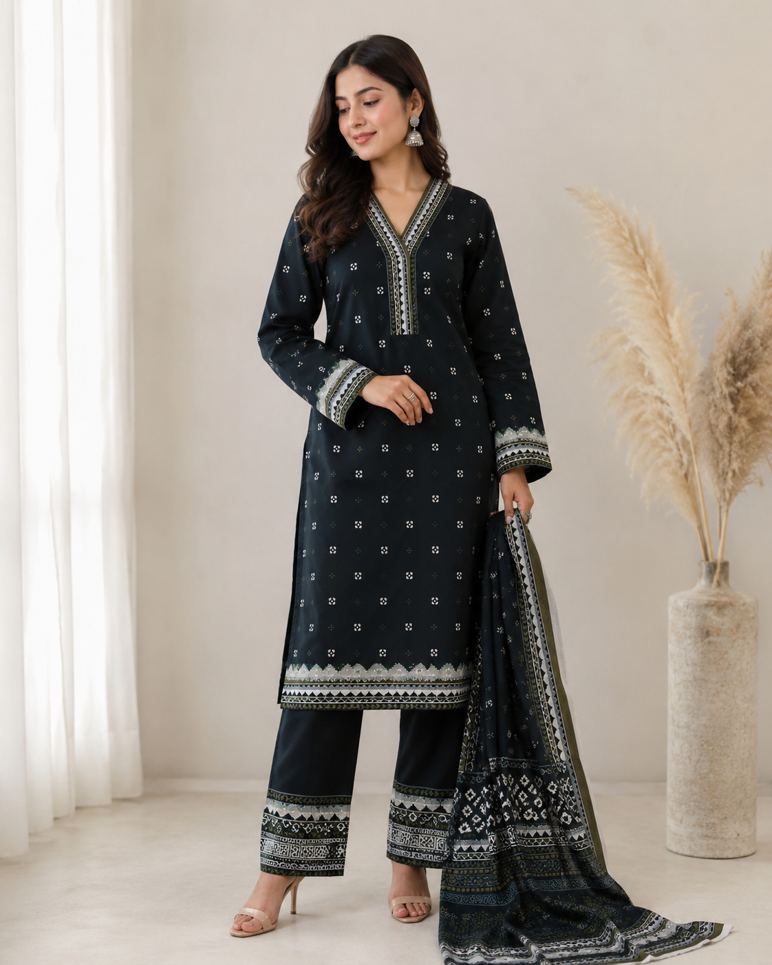 SAHARA LAWN  LAWN COLLECTION 2026  100% ORIGINAL