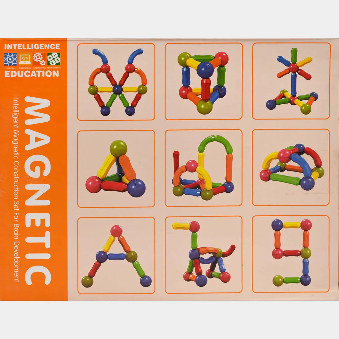 Magnetic Magic Stick 25,36,42,64 Pcs Building Set Puzzle Toy ...