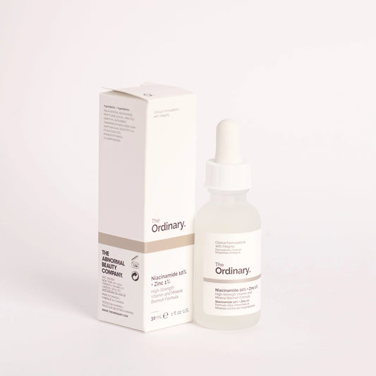 The Ordinary Niacinamide 10% + Zinc 1% Serum - High-Strength Vitamin And Mineral Formula For Blemish Control, Oil Reduction, And Clear Skin
