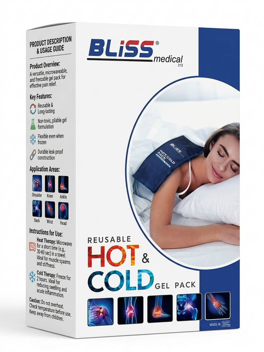 Bliss Hot and Cold Pack - Microwaveable-Reuseable - Ice Gel ...