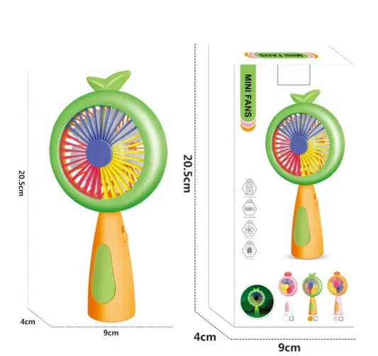 LED Rechargeable Handheld Mini Fan