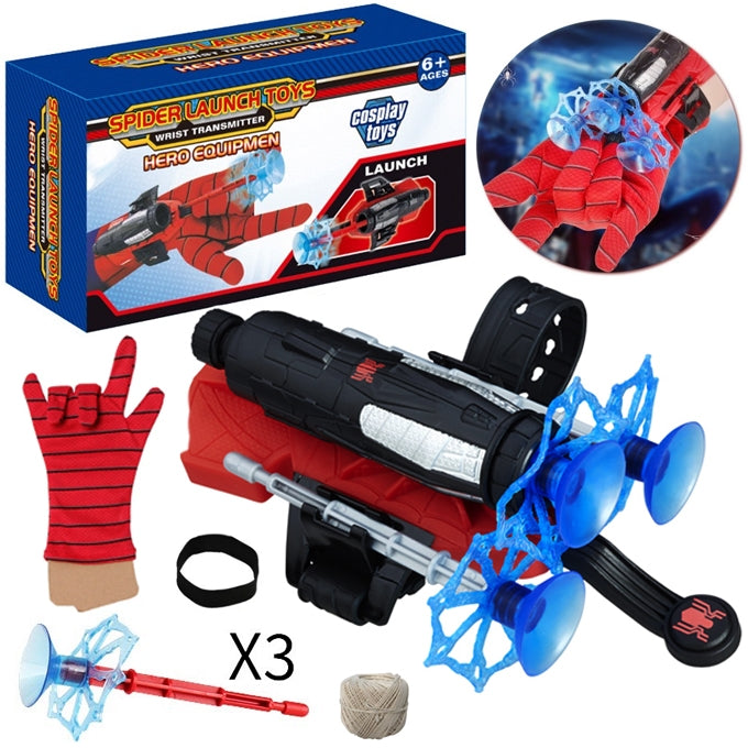 Spiderman Web Dart Shooter With Darts Launcher - Avengers ...